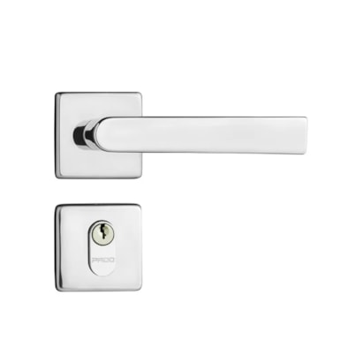 Fechadura de Porta Externa Pado Concept 40mm RQ1 Cromado - 54023643