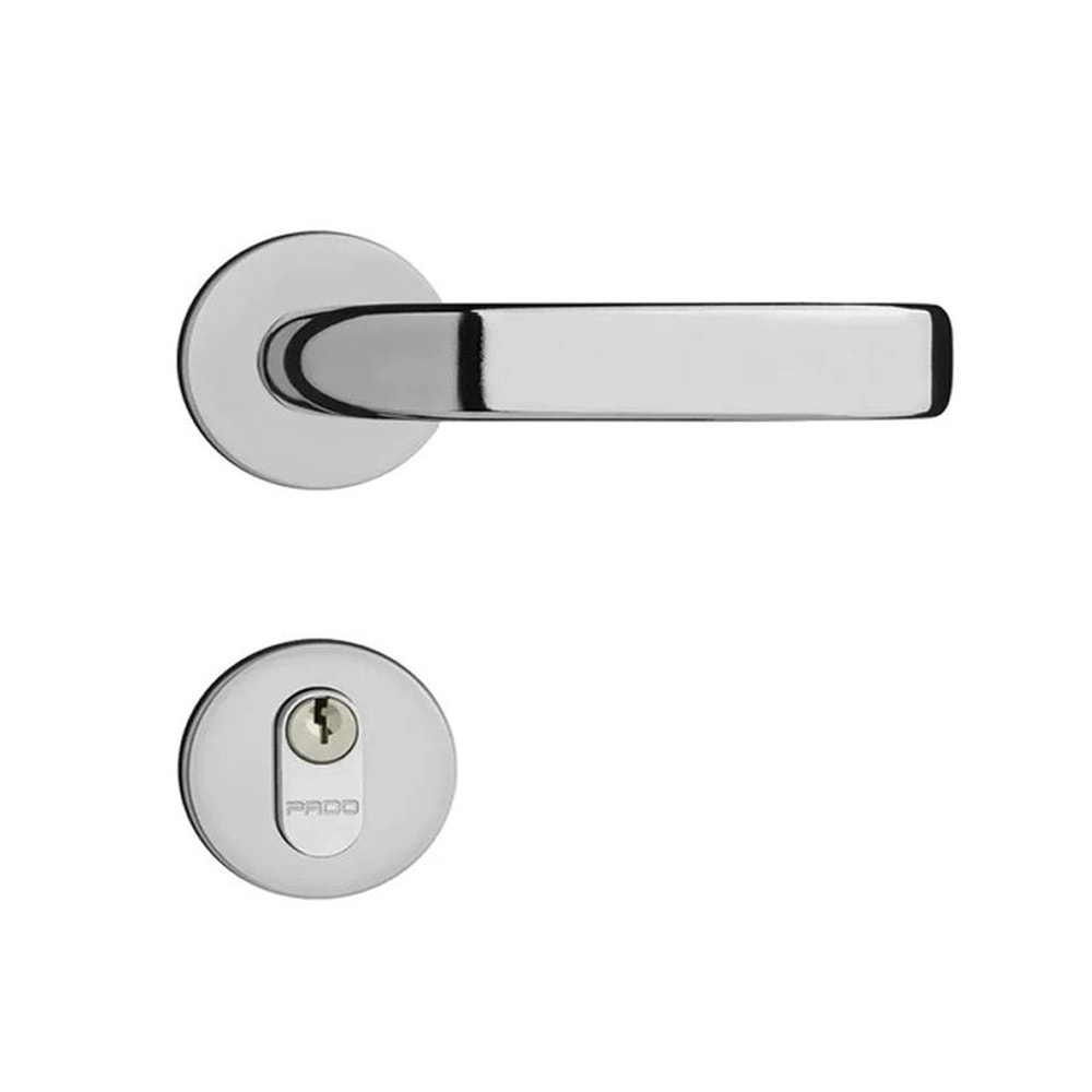 Fechadura de Porta Externa Pado Concept 40mm RR1 Cromada - 54023517