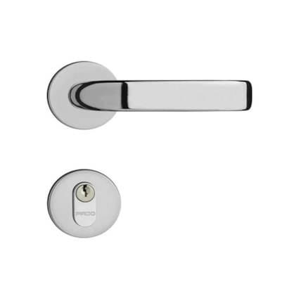 Fechadura de Porta Externa Pado Concept 40mm RR1 Cromada - 54023517