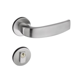 Fechadura de Porta Externa Pado Concept 40mm RR1 Cromado Acetinado - 54023518