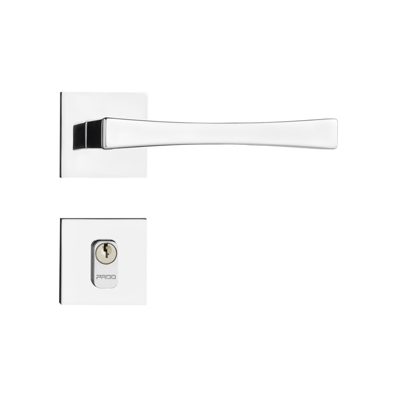 Fechadura de Porta Externa Pado Vivaldi 40mm RQ3 Cromada - 54024124