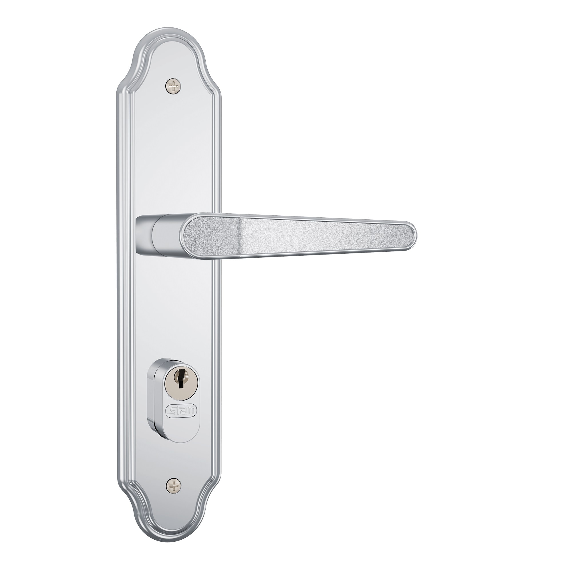 Fechadura de Porta Externa Stam Fano 803/03 40mm Inox Polido - 35012