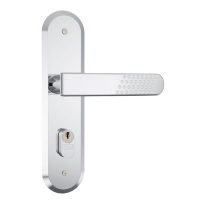 Fechadura de Porta Externa Stam Novara 1801/21 40mm Inox - 35274