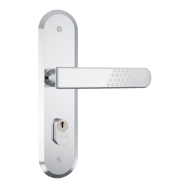 Fechadura de Porta Externa Stam Novara 1801/21 40mm Inox - 35274