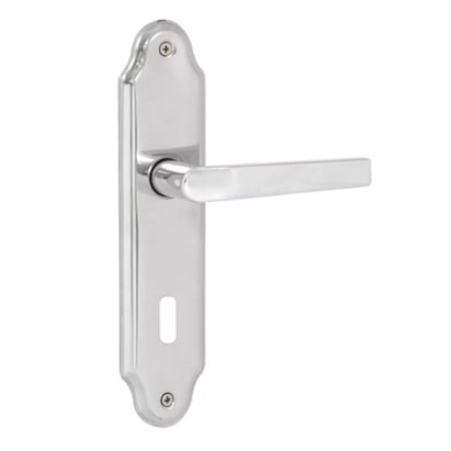 Fechadura de Porta Interna Arouca Abitare Uno 40mm Cromada