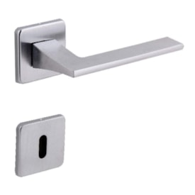 Fechadura de Porta Interna Arouca Verona Stilo 40mm Cromada Escovada