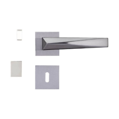 Fechadura de Porta Interna Pado Ascot 55mm RQ2 Grafite Escovada - 54025162