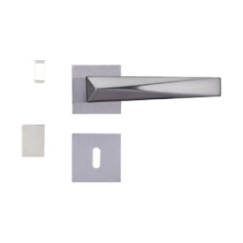 Fechadura de Porta Interna Pado Ascot 55mm RQ2 Grafite Escovada - 54025162