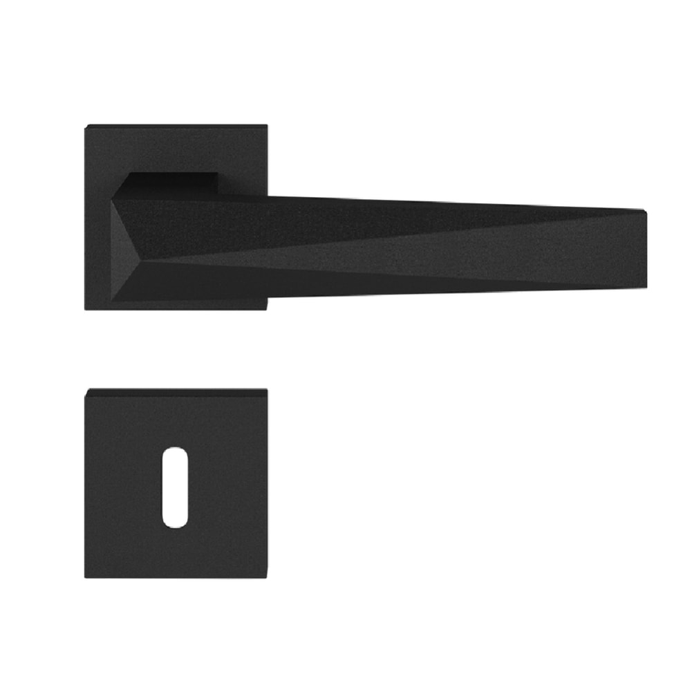 Fechadura de Porta Interna Pado Ascot 55mm RQ2 Preto Texturizado - 54025122