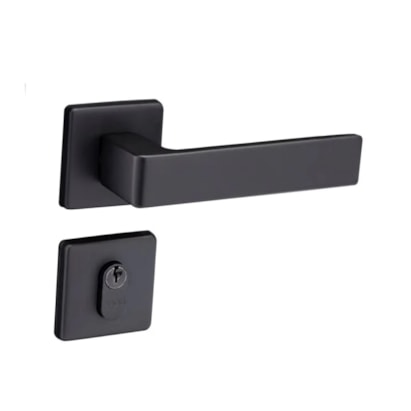 Fechadura de Porta Interna Pado Concept Preto Acetinado 419-40CI - 54027680