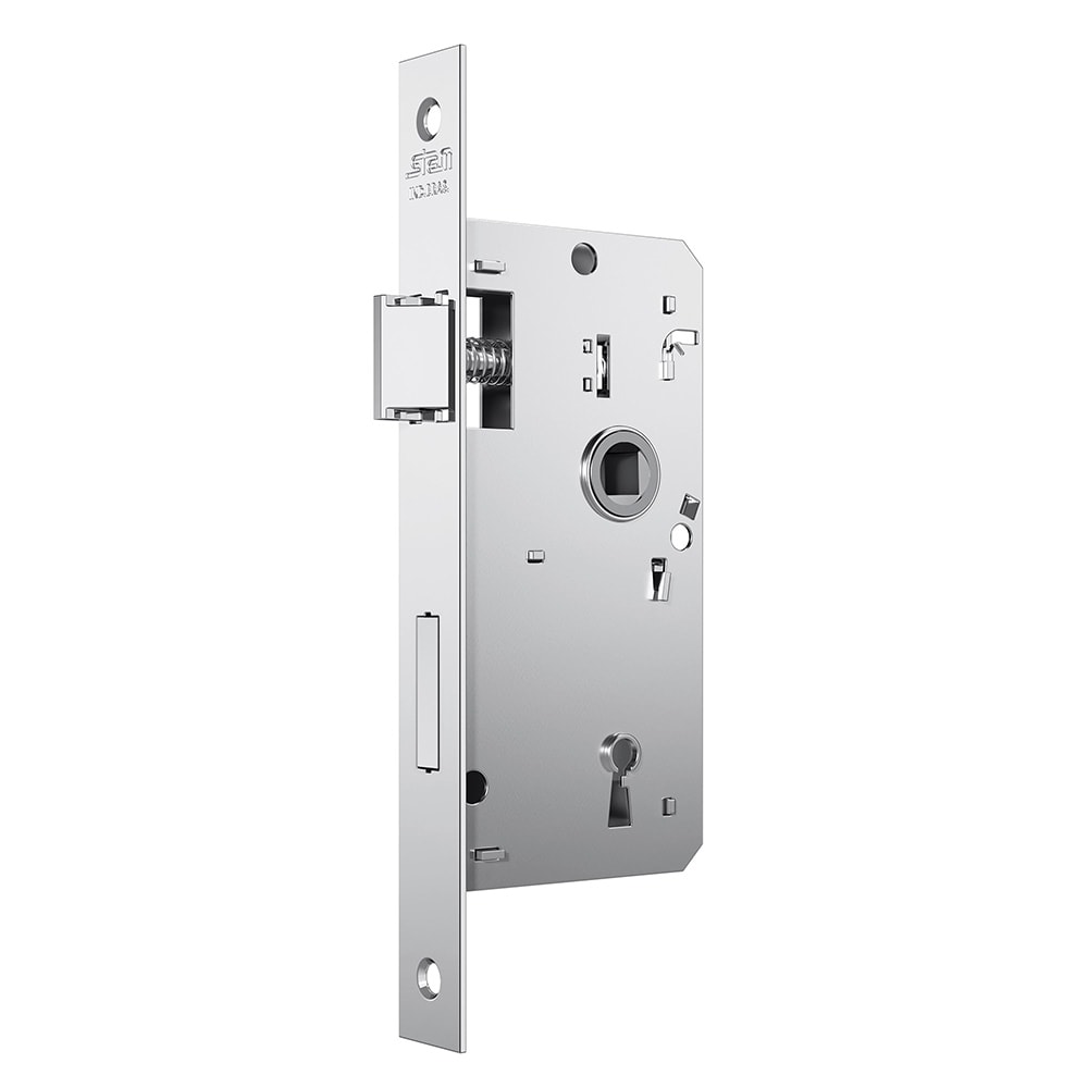 Fechadura de Porta Interna Stam 1810/21 40mm Aço Inox - 11332