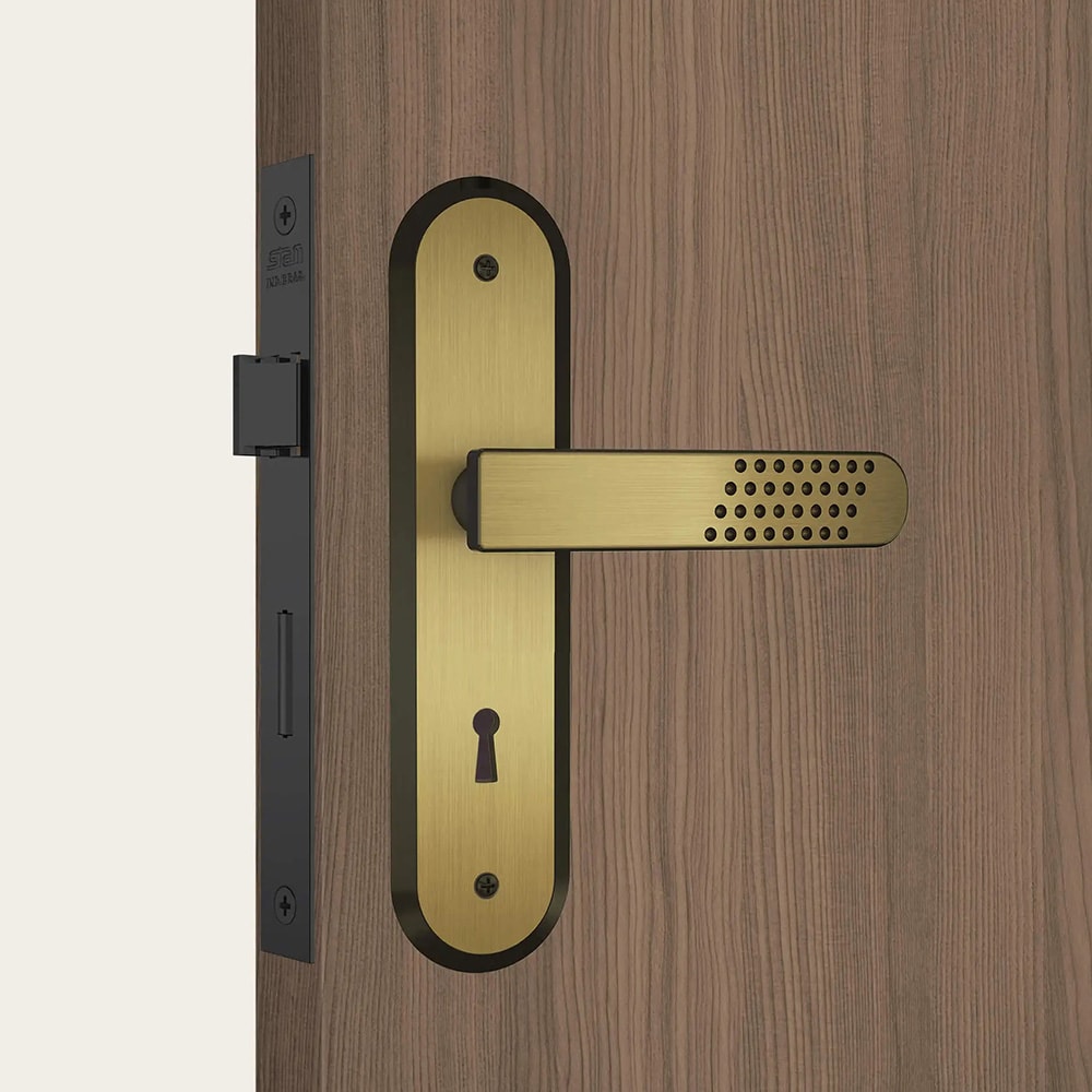 Fechadura de Porta Interna Stam 1810/21 40mm Oxidado - 11334