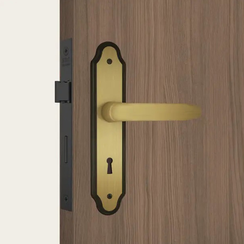 Fechadura de Porta Interna Stam Fano 813/11 40mm Oxidado - 33248