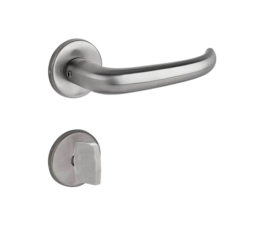 Fechadura de Porta para Banheiro La Fonte 561 Inox Polido - 43117/039