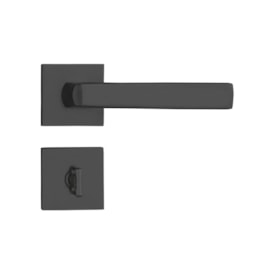 Fechadura de Porta para Banheiro Pado Acqua Star 55mm RQ2 Preta - 54024882