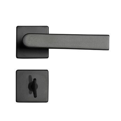 Fechadura de Porta para Banheiro Pado Concept 40mm RQ1 Preta - 54025868
