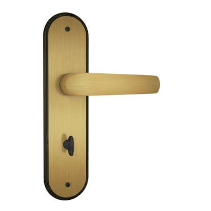 Fechadura de Porta para Banheiro Stam Genoa 1620/09 55mm Oxidado - 33601