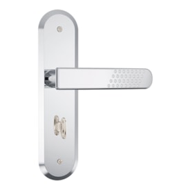 Fechadura de Porta para Banheiro Stam Novara 1820/21 40mm Inox - 11350