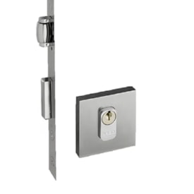 Fechadura Rolete Externa Pado Cromada Acetinada 453-40RE - 54021158