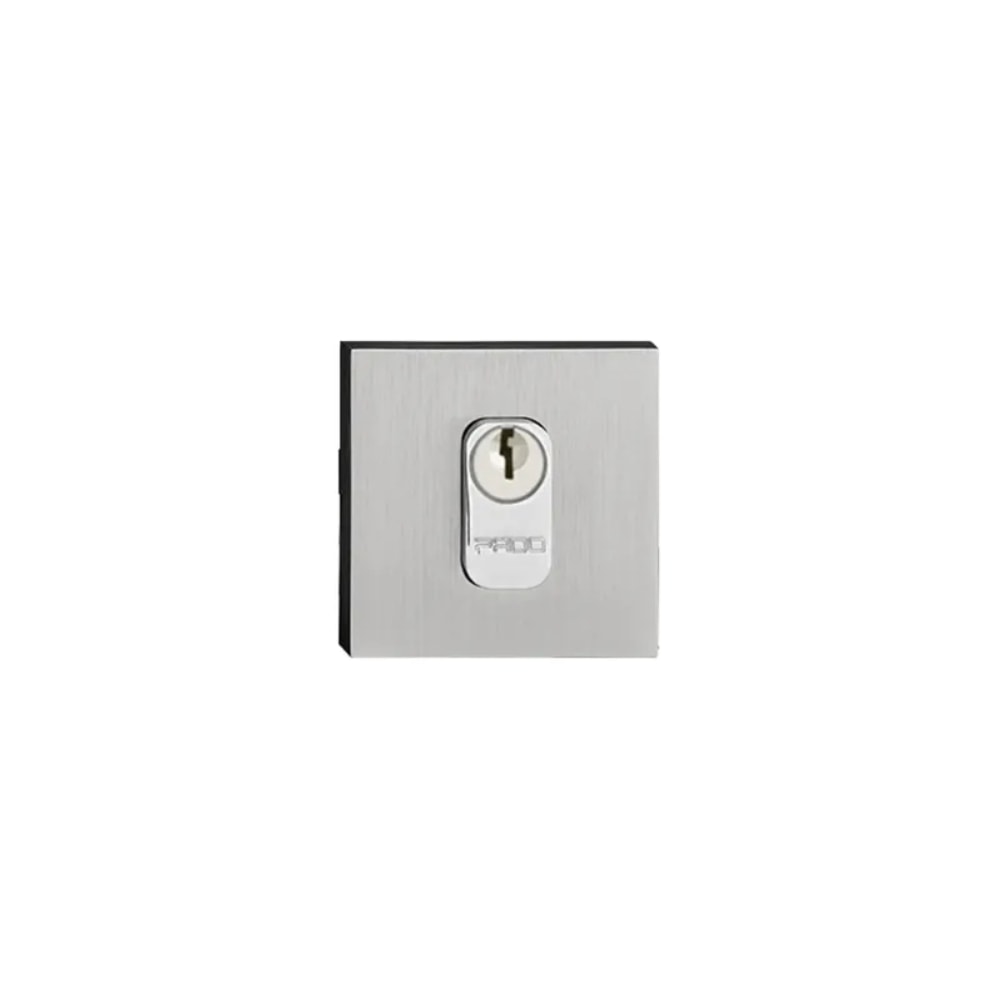Fechadura Rolete Externa Pado Cromada Acetinada 453-40RE - 54021158