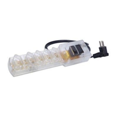 Filtro de Linha Margirius MG-3001 Cabo 1,5M Bivolt Cristal - 13815