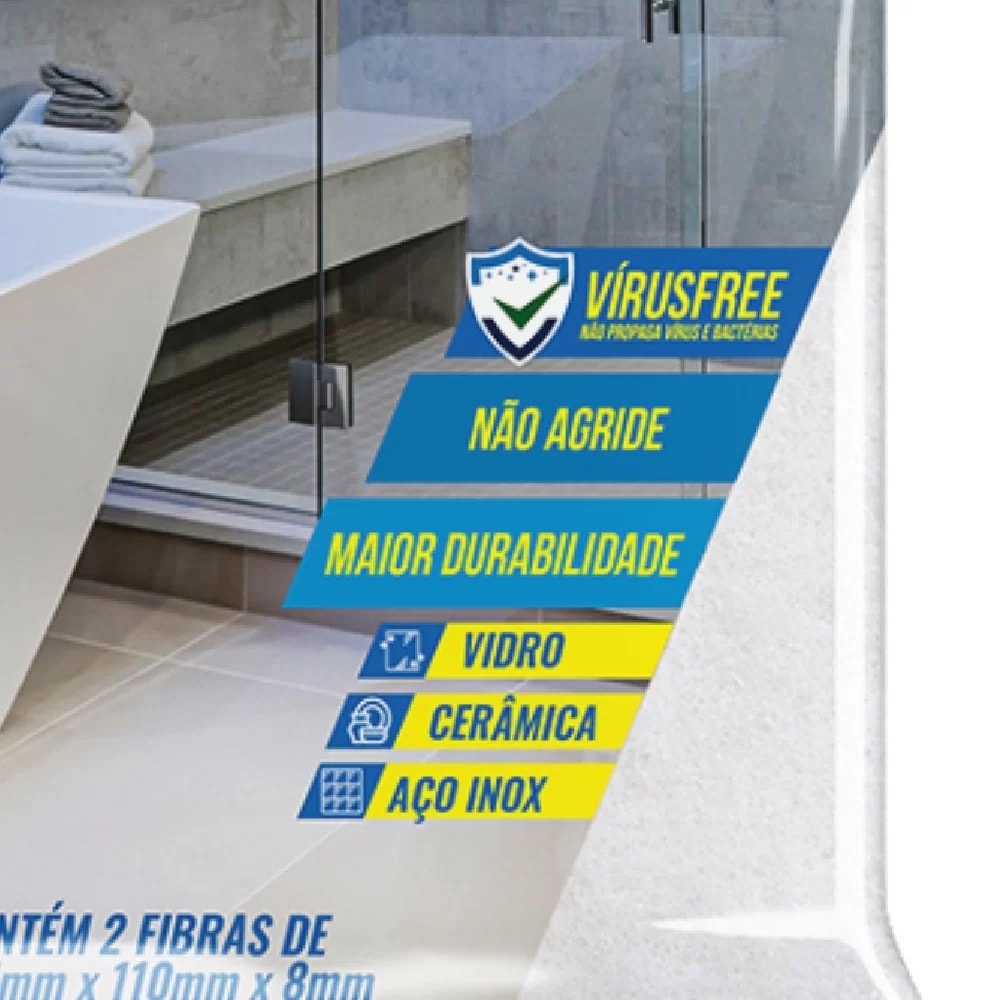 Fita Abrasiva Norton Limpeza sem Risco 22x11cm