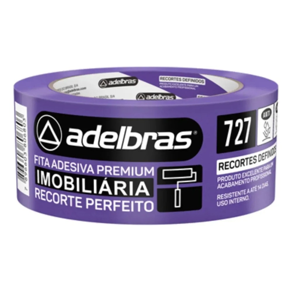 Fita Crepe Adelbras 48x40m Imobiliária Roxa