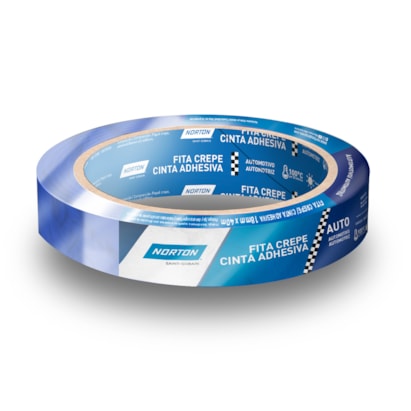 Fita Crepe Norton 18mmX40M Azul