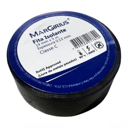 Fita Isolante 19mmx05m Margirius