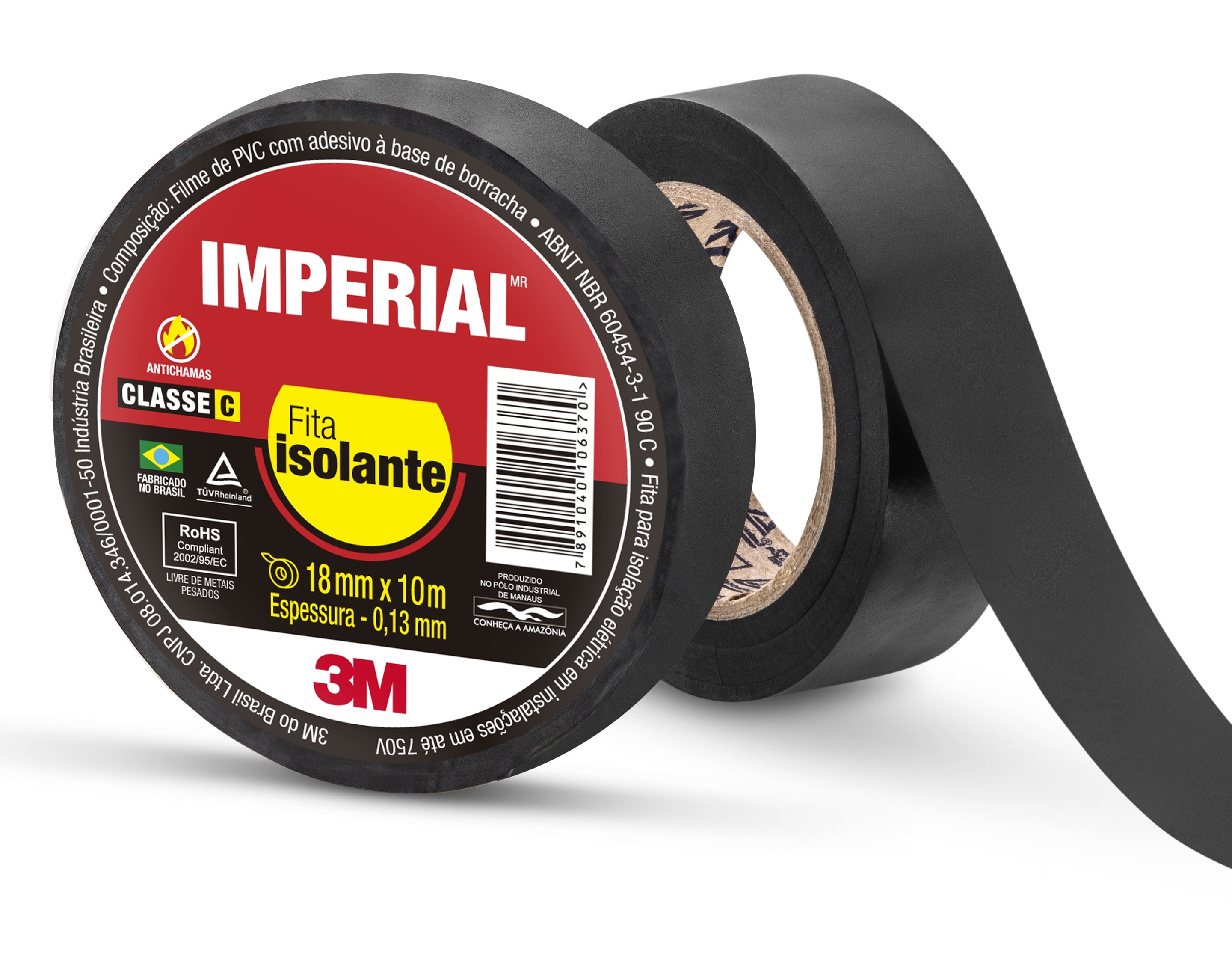 Fita Isolante 3m Imperial Slim 18mmx10m
