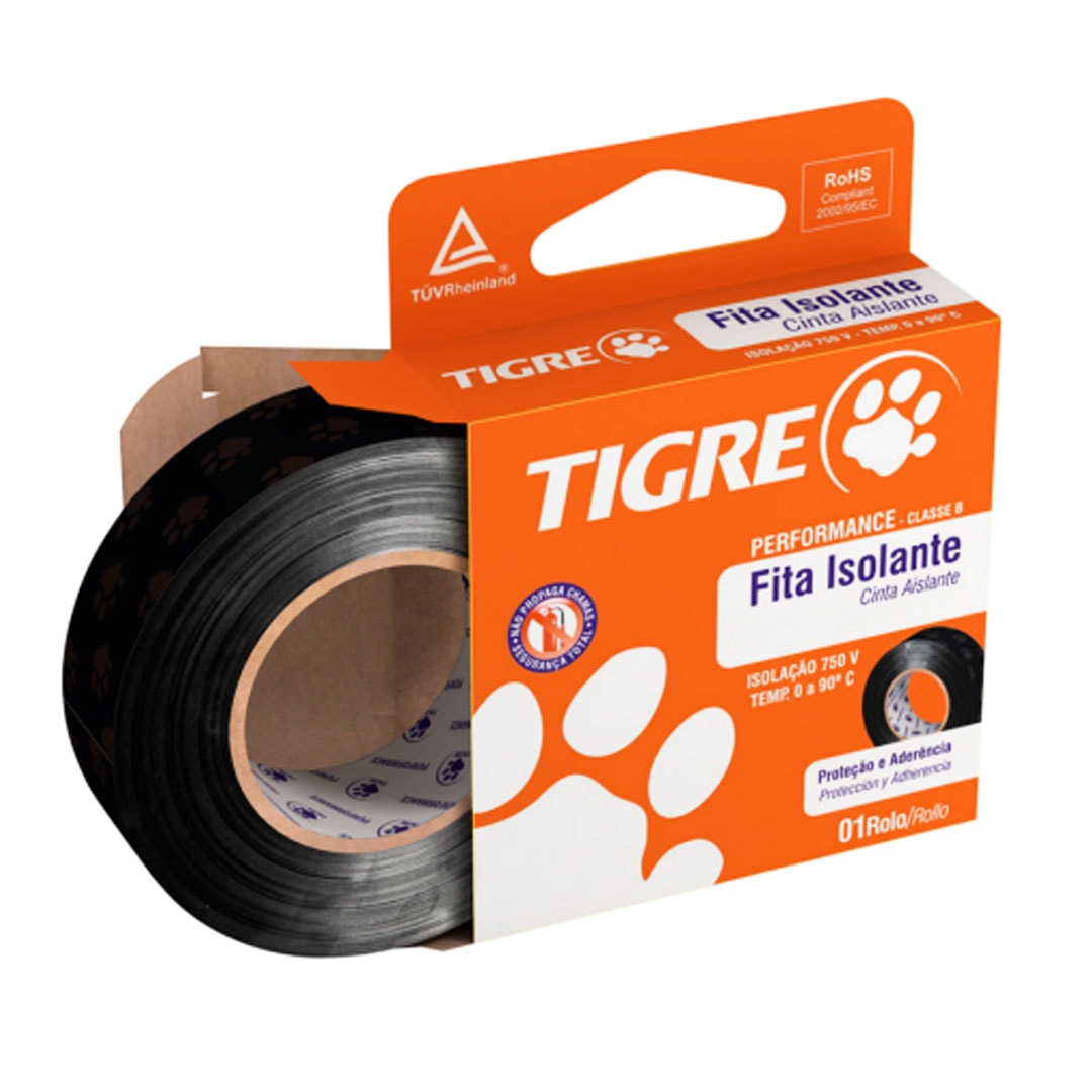 Fita Isolante Tigre Performance 20 Metros - 54502559