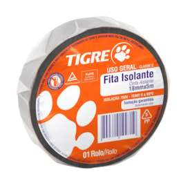 Fita Isolante Tigre Uso Geral 5 Metros - 54502656