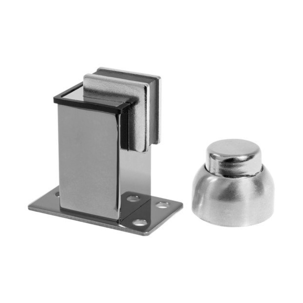 Fixador Magnético Stam Inox 304 Escovado Para Porta - 76330