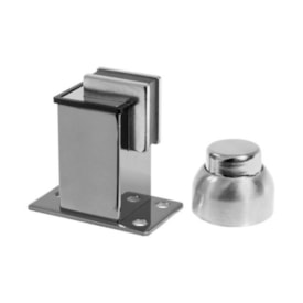 Fixador Magnético Stam Inox 304 Escovado Para Porta - 76330
