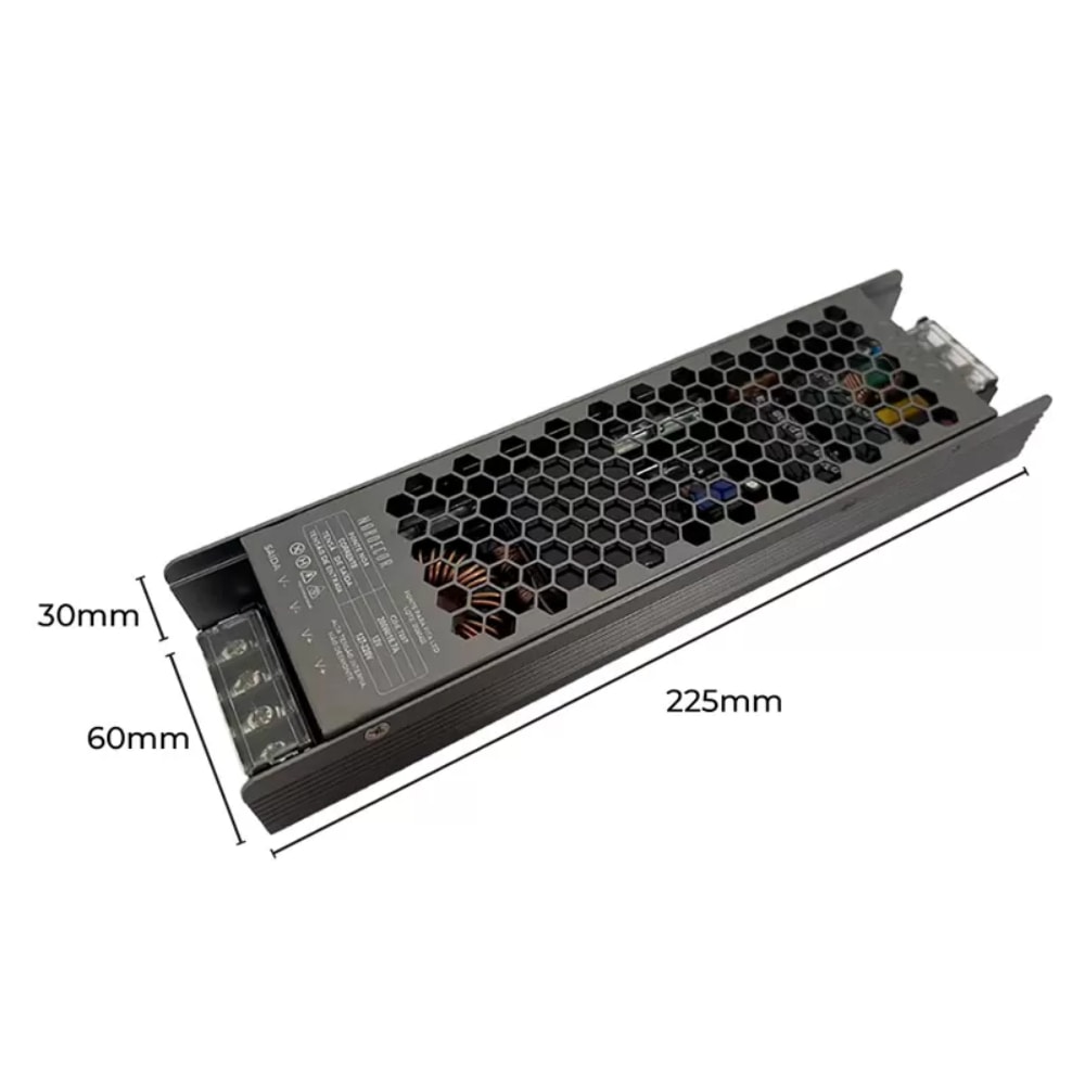 Fonte de Alimentação Nordecor Para Fita Led 12V 200w Bivolt - 7290