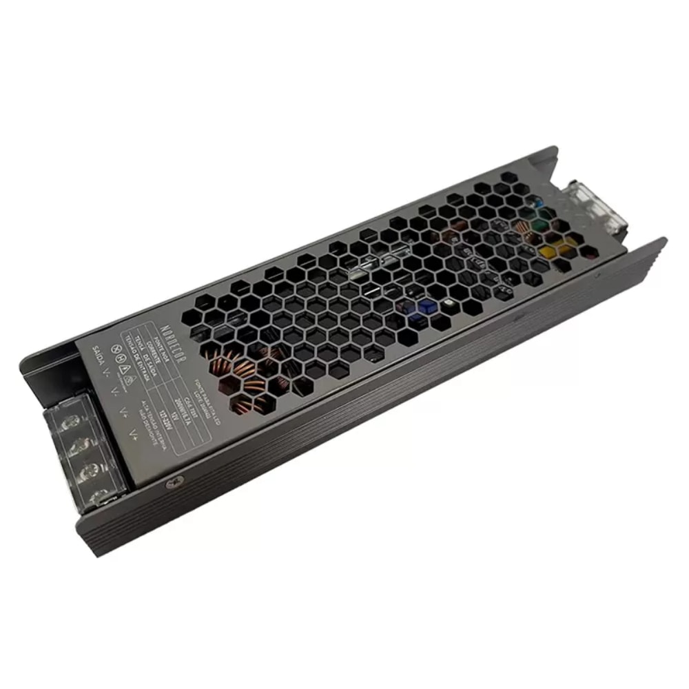 Fonte de Alimentação Nordecor Para Fita Led 12V 200w Bivolt - 7290