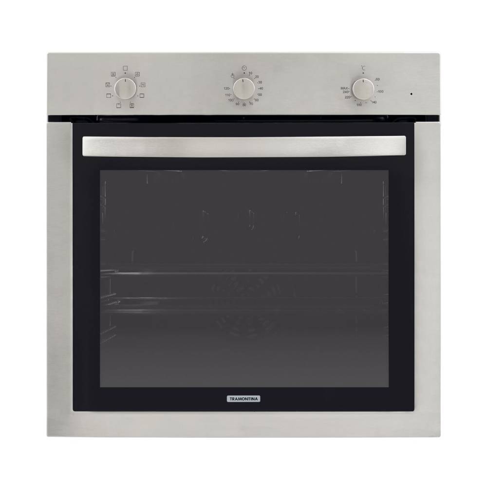 Forno Elétrico de Embutir em Aço Inox Tramontina Inox Cook 7 Funções 73L 220V - 94869220