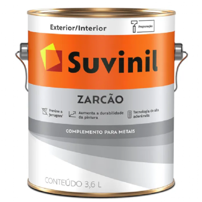 Fundo Anticorrosivo Suvinil Fundo Zarcão Universal 3,6L