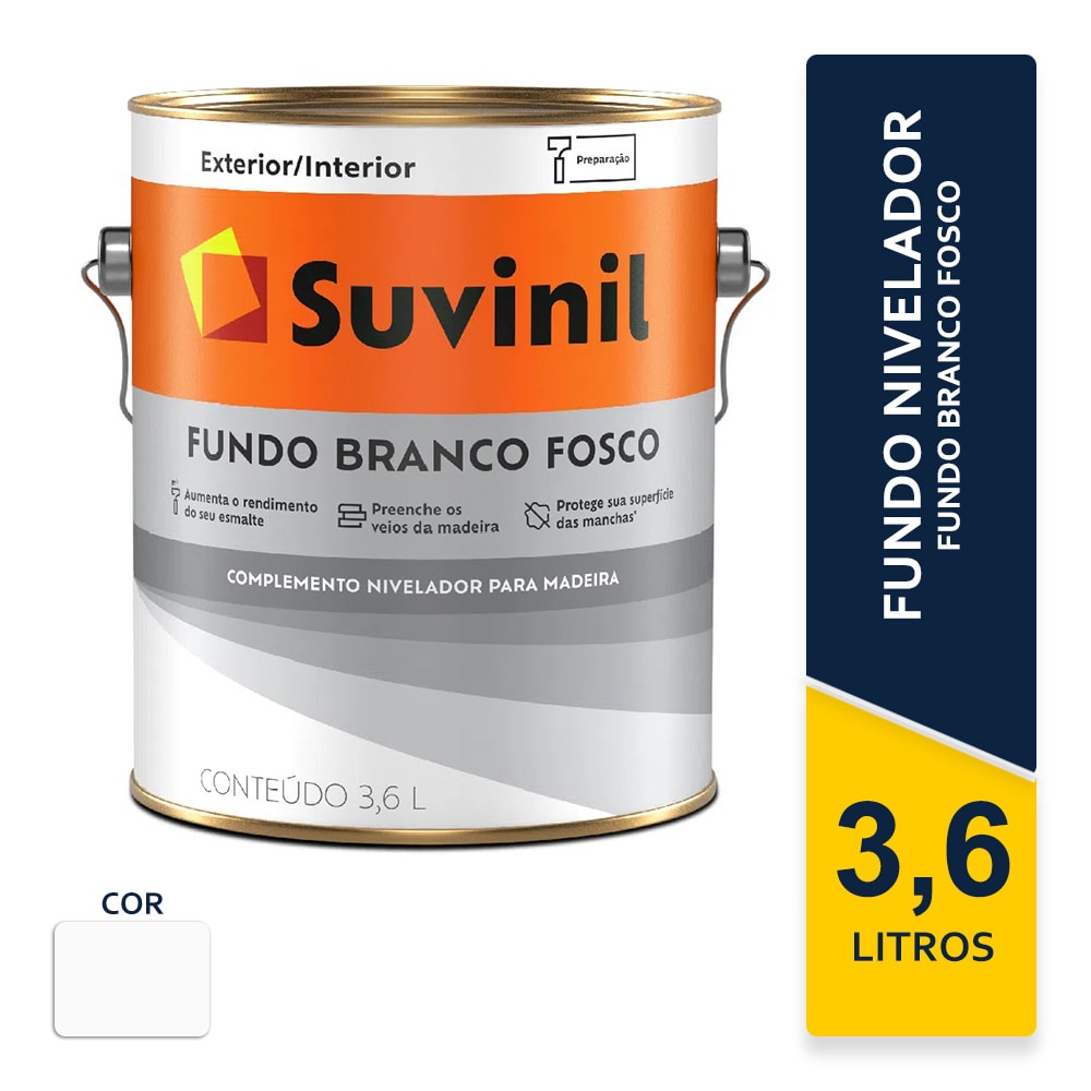 Fundo Epóxi Branco Suvinil 2,7L