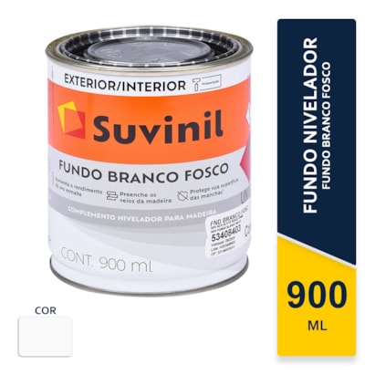 Fundo Nivelador Suvinil Fundo Branco Fosco 0,9L