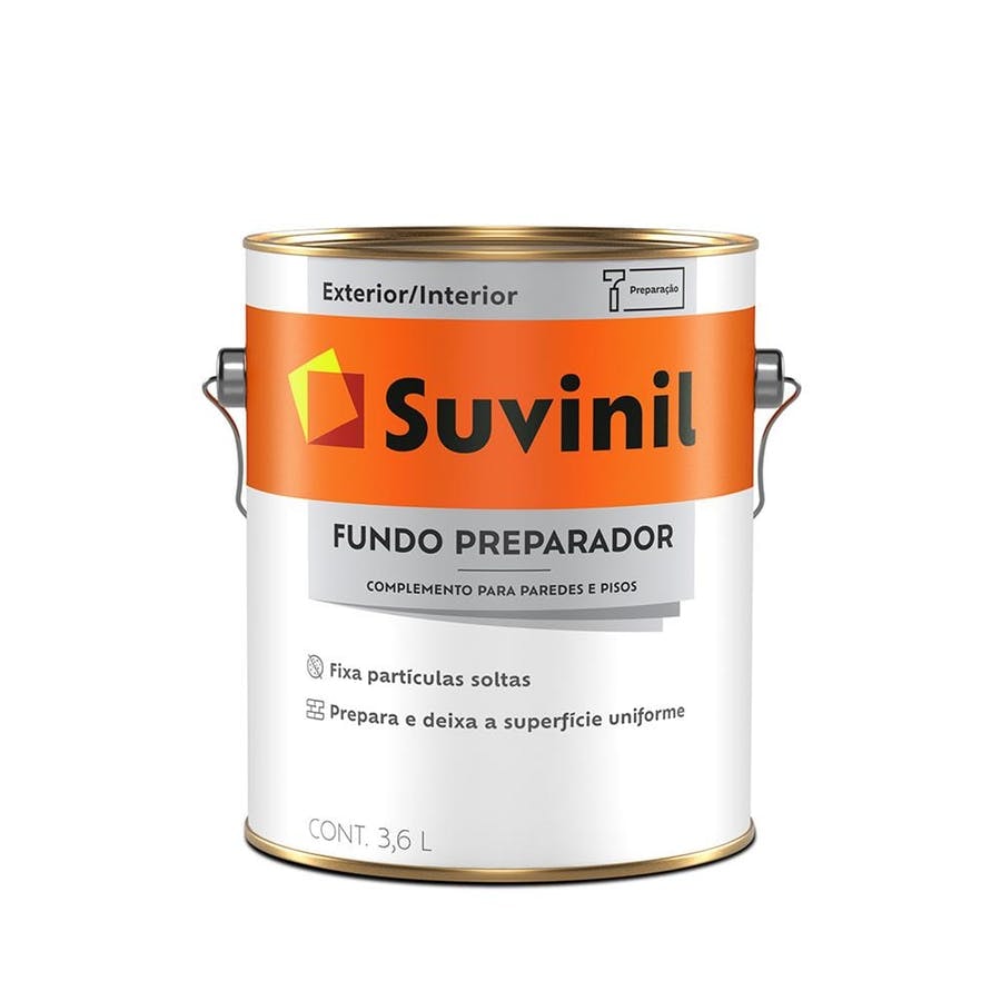 Fundo Preparador de Paredes Suvinil 3,6L