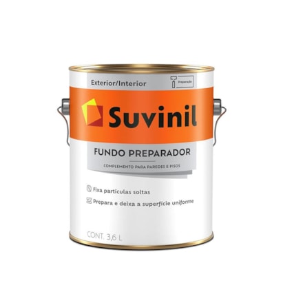 Fundo Preparador de Paredes Suvinil 3,6L