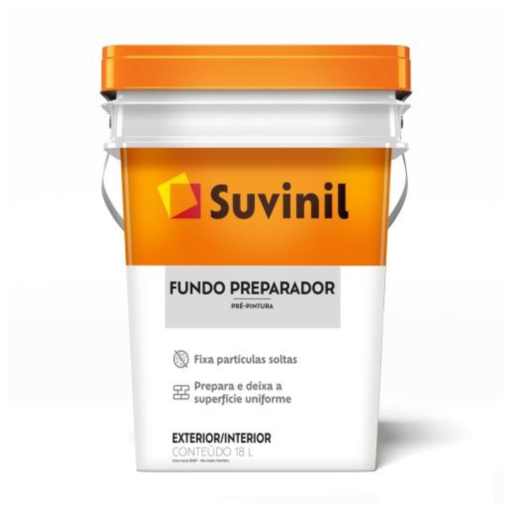 Fundo Preparador de Paredes Suvinil Balde 18L - 50823851