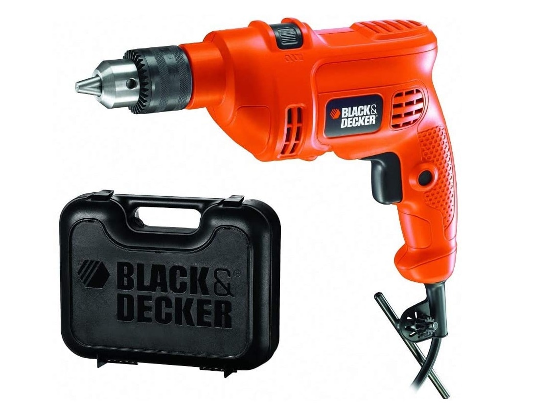 Furadeira de Impacto Black+Decker 3/8 560W 127V - TM500KB9BR