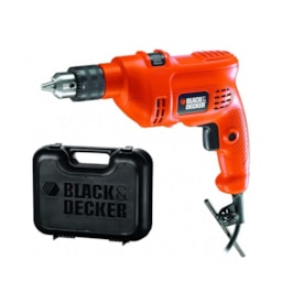 Furadeira de Impacto Black+Decker 3/8 560W 127V - TM500KB9BR