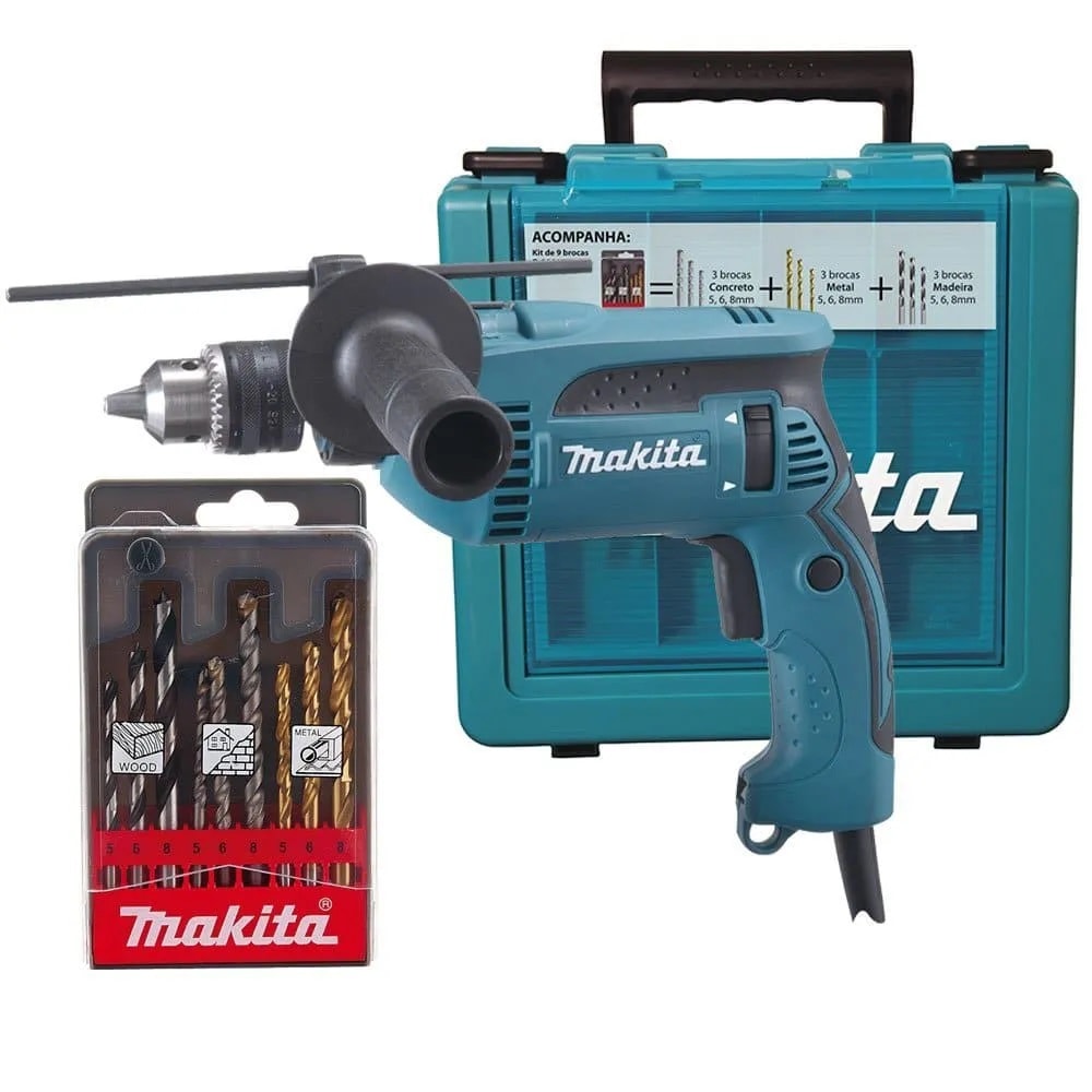 Furadeira Impacto 16mm Makita 127v - Hp1640kx1