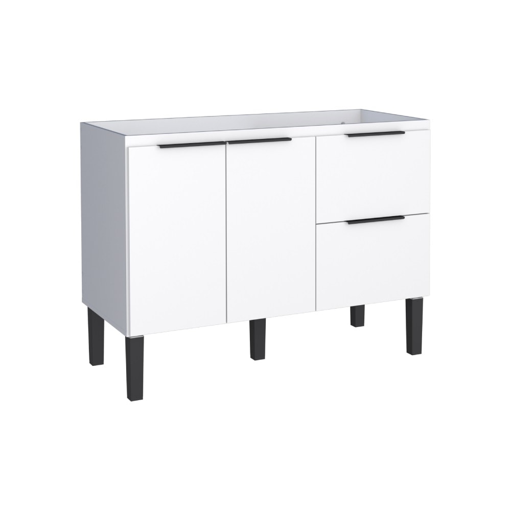 Gabinete de Cozinha em MDF para pia 120cm Cozimax Cisne Branco - 100377