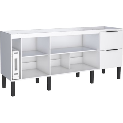 Gabinete de Cozinha em MDF para pia 200cm Cozimax Cisne Branco - 100392