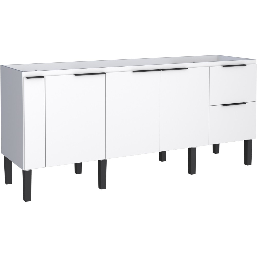 Gabinete de Cozinha em MDF para pia 200cm Cozimax Cisne Branco - 100392