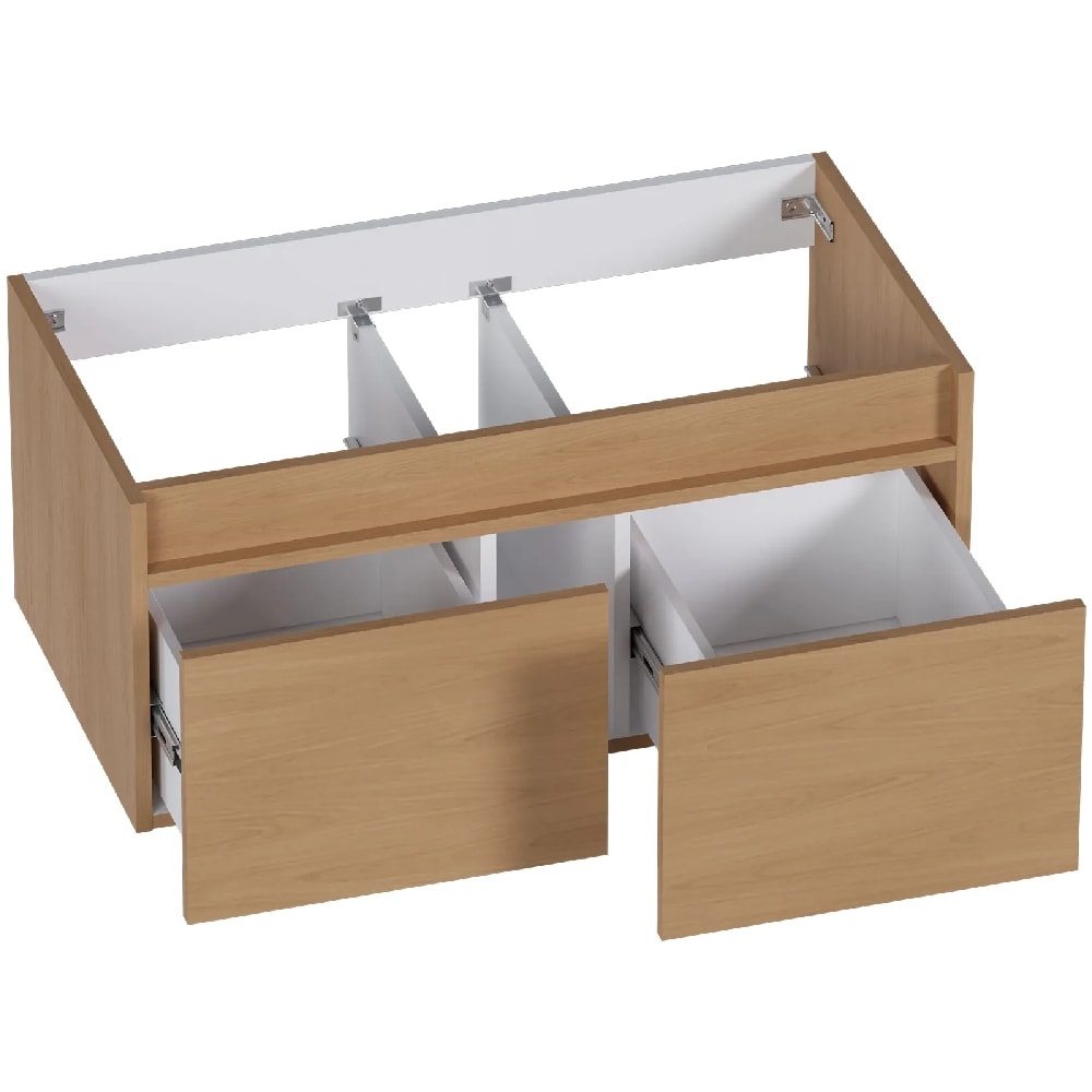 Gabinete para Banheiro em Madeira Cozimax Goya Jequitibá 80cm - 103838